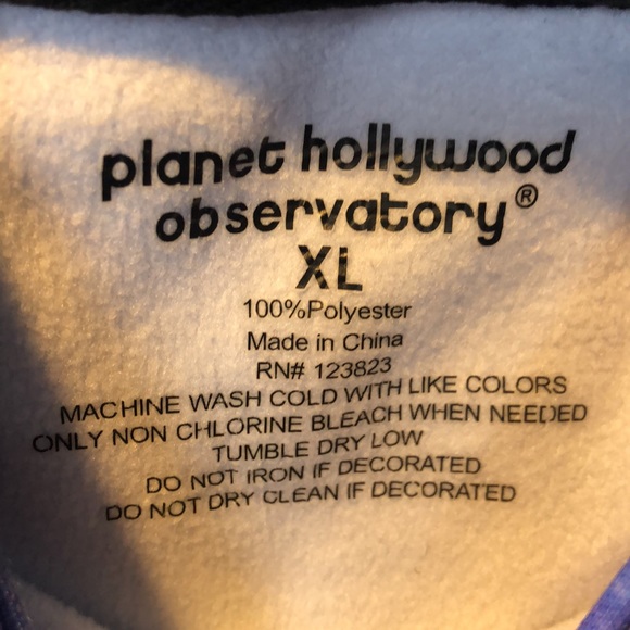 Planet Hollywood observatory sweatshirt - Picture 4 of 7